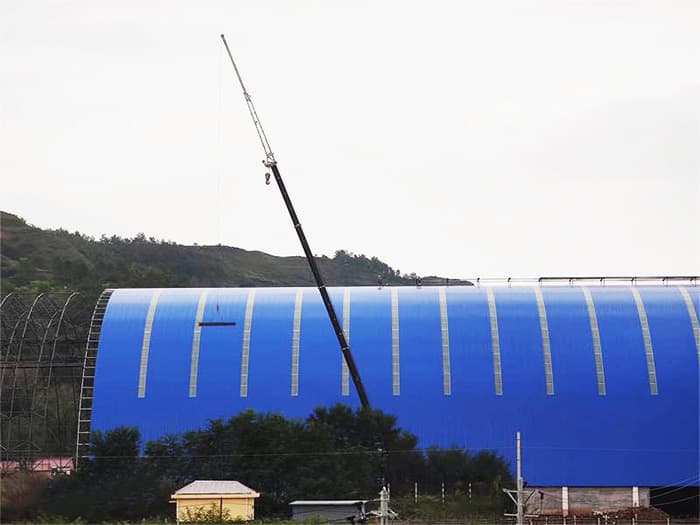 金山煤棚网架工程