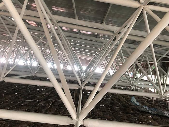 金山大型螺栓球网架施工厂家
